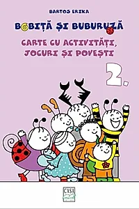 Bobiță și Buburuză - Carte cu activități, jocuri și povești nr. 2