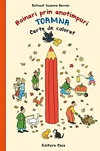 Carte de colorat - Hoinari prin anotimpuri. Toamna