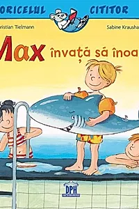 Max învață să înoate
