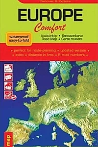 Hartă rutieră Europa Comfort