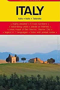 Hartă rutieră Italia