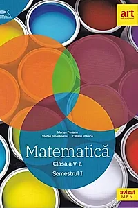 Matematică. Clasa a V-a. Semestrul 1 - Traseul albastru. Clubul Matematicienilor