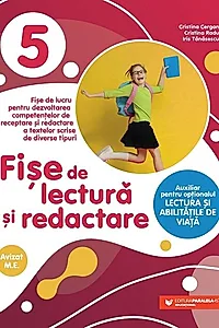 Fișe de lectură și redactare. Clasa a V-a