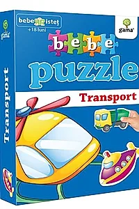 Mijloace de transport. Bebe Puzzle. Editia 2018