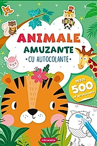 Animale amuzante - cu autocolante