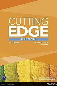 Cutting Edge B1+, Intermediate level, 3rd Edition, Students' Book and DVD Pack