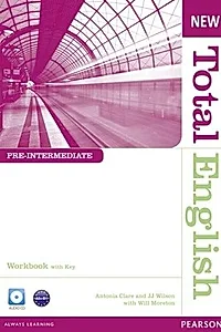 New Total English Pre-Intermediate A2+. Workbook with Key and Audio CD Pack