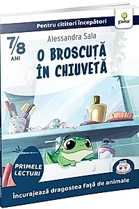 O broscuță în chiuvetă