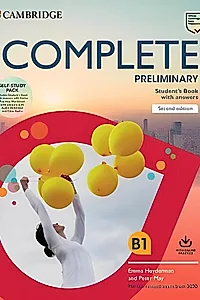 Complete Preliminary, Self Study Pack (SB w Answers w Online Practice and WB w Answers w Audio Download and Class Audio)