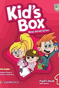Kid's Box New Generation Level 1 Pupil's Book with eBook British English