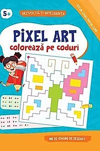 Pixel Art. Colorează pe coduri