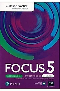 Focus 5 Student's Book and ActiveBook with Online Practice, 2nd edition (B2+)