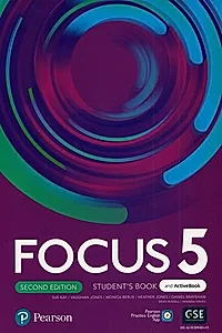 Focus 5 Student's Book and ActiveBook, 2nd edition (B2+)