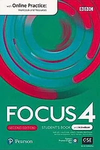 Focus 4 Student's Book and ActiveBook with Online Practice, 2nd edition (B2)