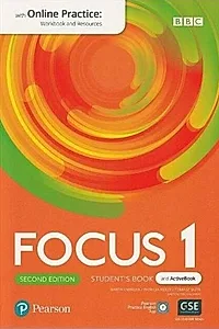 Focus 1 Student's Book and ActiveBook with Online Practice, 2nd edition (A2+)