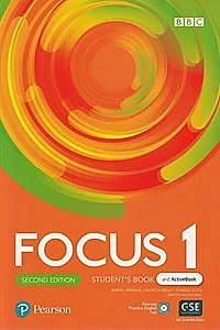 Focus 1 Student's Book and ActiveBook with Online Practice, 2nd edition (A2+)