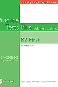Cambridge English Qualifications: B2 First Volume 1 Practice Tests Plus with key Pocket Book