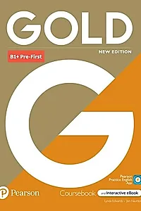 Gold B1+ Pre-First New Edition Coursebook with Interactive eBook