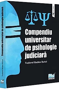 Compendiu universitar de psihologie judiciară