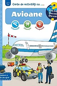 Carte de activități cu... Avioane