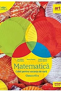 Matematică. Caiet pentru vacanța de vară. Clasa a VI-a