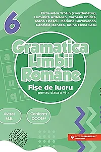 Gramatica limbii române. Fișe de lucru pentru clasa a VI-a