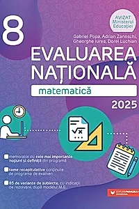 Evaluarea Națională 2025. Matematică - clasa a VIII-a