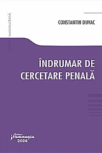 Îndrumar de cercetare penală