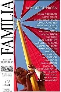 Revista Culturală FAMILIA Nr. 7-9, 2024