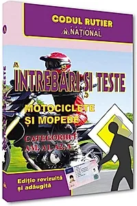 Întrebări și teste. Motociclete și mopede. A, A1, A2 - 2025