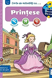 Carte de activități cu ... Prințese