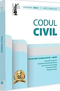 Codul civil: ianuarie 2025
