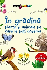 În grădină – plante și animale pe care le poți observa