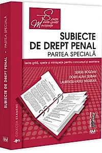 Subiecte de Drept penal. Partea specială