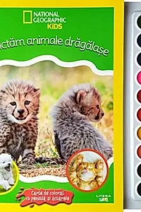 National Geographic Kids. Să pictăm animale drăgălașe