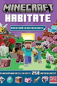 Minecraft - Habitate. Aventură cu autocolante