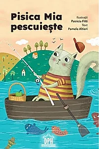 Pisica Mia pescuiește