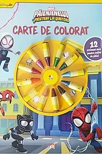 Disney Marvel. Păienjenelul și prietenii lui uimitori. Carte de colorat