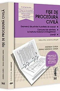 Fișe de procedură civilă 2025
