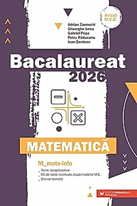 Bacalaureat 2026. Matematică. Mate-Info