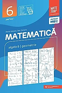 Matematică. Aritmetică, algebră, geometrie. Clasa a VI-a. Consolidare. Partea a I-a (2025-2026)