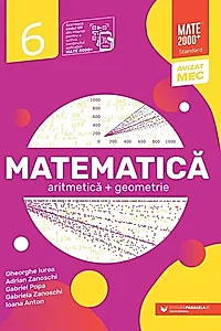 Matematică Standard. Algebră, geometrie. Clasa a VI-a (2025-2026)