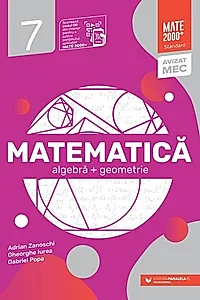 Matematică Standard. Algebră, geometrie. Clasa a VII-a (2025-2026)