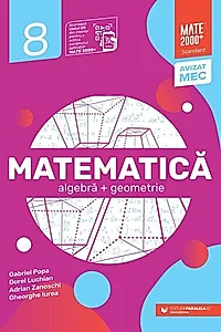 Matematică Standard. Algebră, geometrie. Clasa a VIII-a (2025-2026)
