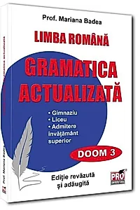 Limba română, gramatica actualizată pentru elevi