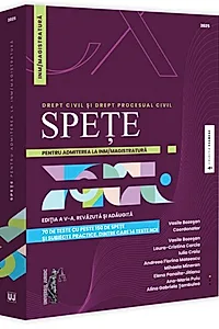 Spețe pentru admiterea la INM / magistratură. Drept civil și drept procesual civil - 2025