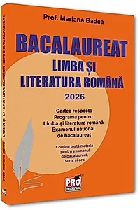 Limba și literatura română pentru bacalaureat 2026