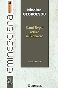 Ziarul Timpul acuzat în Parlament