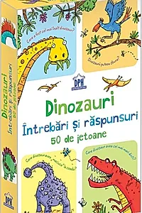 Dinozauri - Întrebări și răspunsuri - 50 de Jetoane