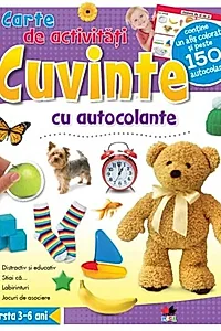 Cuvinte. Carte de activităţi cu autocolante